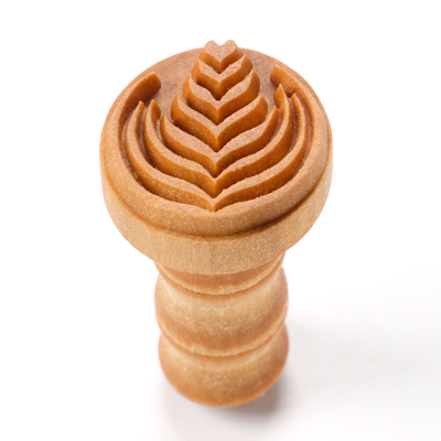 MKM Latte Art 2.5cm wood stamp